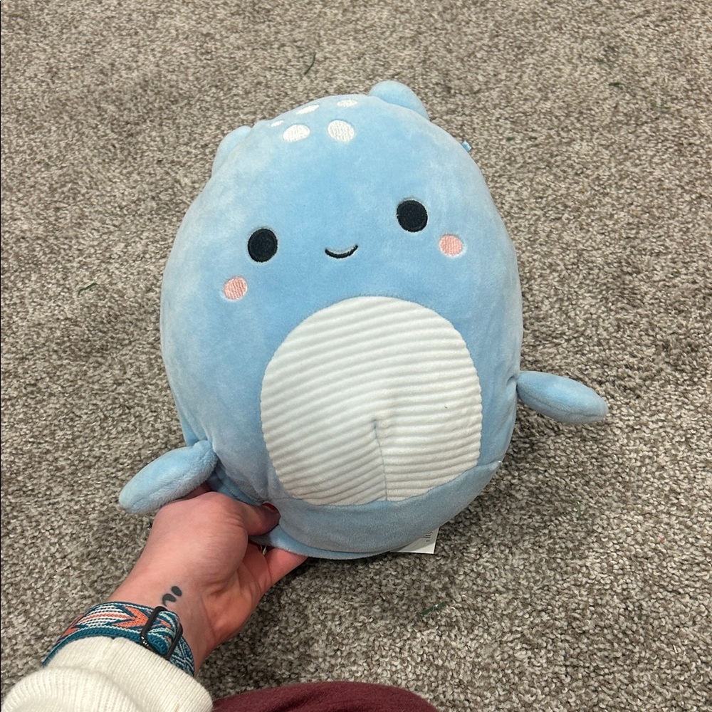 Squishmallows Light Blue Fish Plush